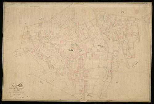 Plan du cadastre napoléonien - Combles : Chef-lieu (Le), C1