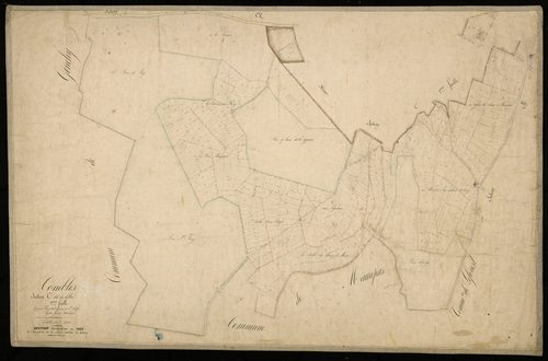 Plan du cadastre napoléonien - Combles : Chef-lieu (Le), C2
