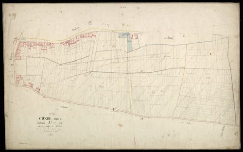 Plan du cadastre napoléonien - Conde-Folie (Condé- folie) : Village de Condé (Le), A2