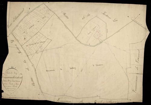 Plan du cadastre napoléonien - Conteville : Bois d'Edmon (Le), D2
