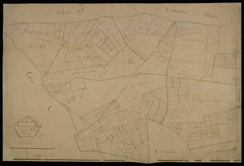 Plan du cadastre napoléonien - Contoire : B
