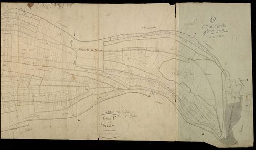 Plan du cadastre napoléonien - Contre : Brosse (La), C