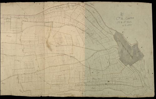 Plan du cadastre napoléonien - Contre : Vivienne (La), B