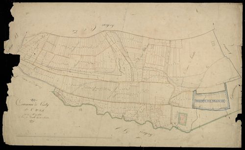 Plan du cadastre napoléonien - Conty : Moyen-Buts (Les), C2