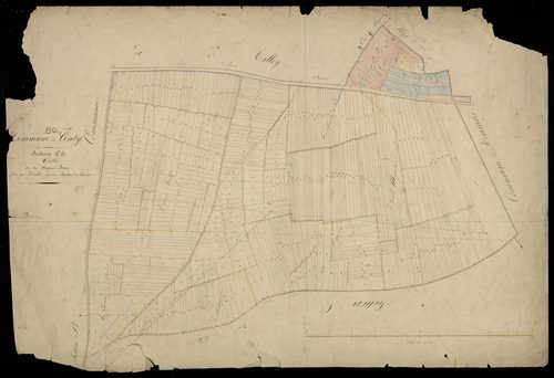 Plan du cadastre napoléonien - Conty : Moyen-Buts (Les), C1