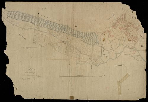 Plan du cadastre napoléonien - Cottenchy : A, B, C et E développées