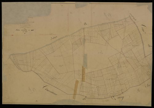Plan du cadastre napoléonien - Coullemelle : Crocq (Le), D