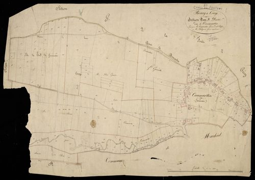 Plan du cadastre napoléonien - Crecy-en-Ponthieu (Crécy en Ponthieu) : Caumartin, F2