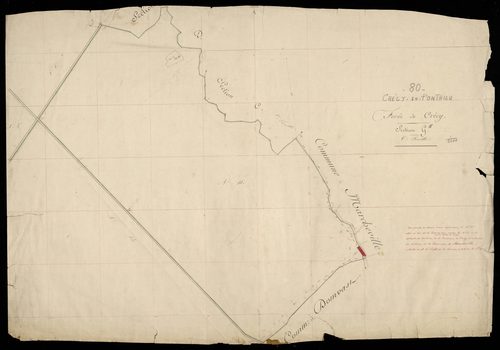 Plan du cadastre napoléonien - Crecy-en-Ponthieu (Crécy en Ponthieu) : G6