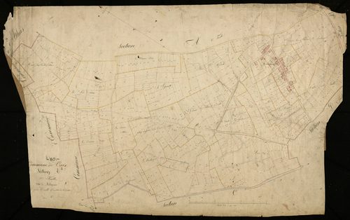 Plan du cadastre napoléonien - Croix-Moligneaux (Croix) : Molignaux, A2