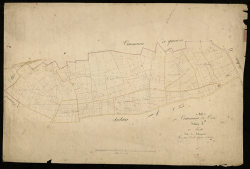 Plan du cadastre napoléonien - Croix-Moligneaux (Croix) : Molignaux, A1