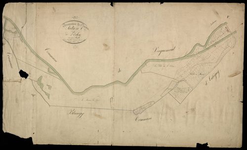 Plan du cadastre napoléonien - Daours : Ecluse (L'), C
