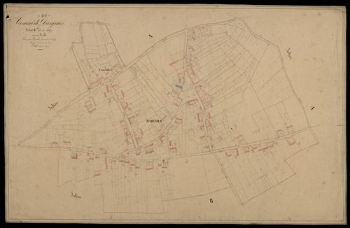 Plan du cadastre napoléonien - Dargnies : Village (Le), C