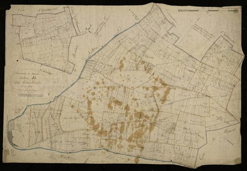 Plan du cadastre napoléonien - Demuin : Cruchintes (Les), D