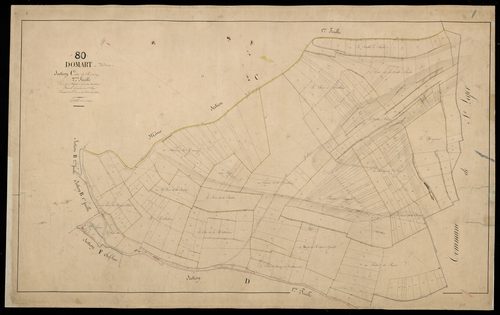 Plan du cadastre napoléonien - Domart -en-Ponthieu (Domart) : Rouvroy, C2