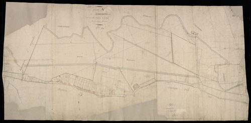 Plan du cadastre napoléonien - Dominois : Vallée (La) ; Village (Partie du), A