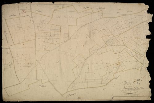 Plan du cadastre napoléonien - Dompierre-sur-Authie (Dompierre) : E2