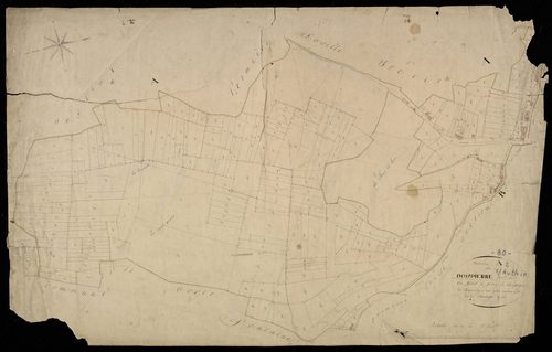 Plan du cadastre napoléonien - Dompierre-sur-Authie (Dompierre) : Forêt (La) ; Fédoÿ (Le) ; Campagne de Rapechÿ (La), A2