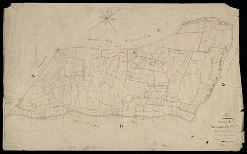 Plan du cadastre napoléonien - Dompierre-sur-Authie (Dompierre) : Camp Saint-Pierre (Le), C2