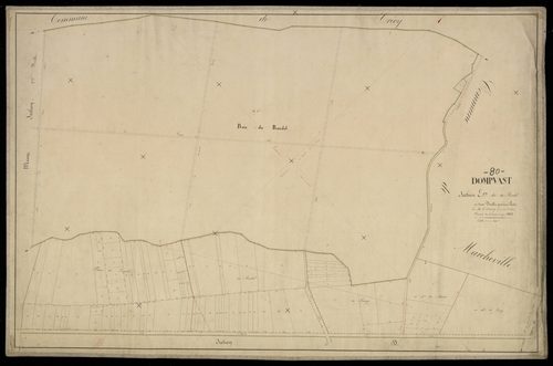 Plan du cadastre napoléonien - Domvast : Rondel (Le), E1