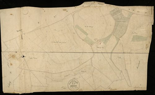 Plan du cadastre napoléonien - Douilly : Margère, C2