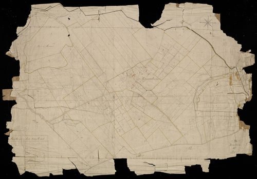 Plan du cadastre napoléonien - Doullens : A