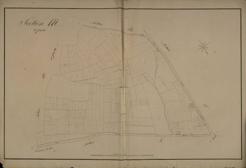 Plan du cadastre napoléonien - Doullens : M2