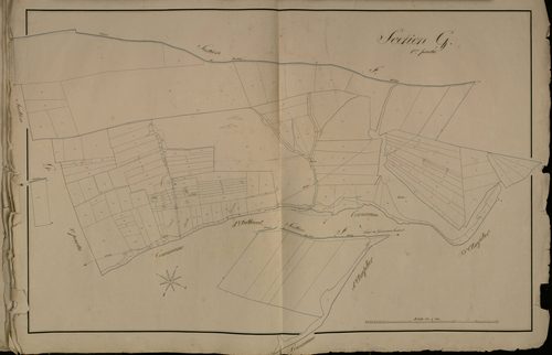 Plan du cadastre napoléonien - Doullens : G1