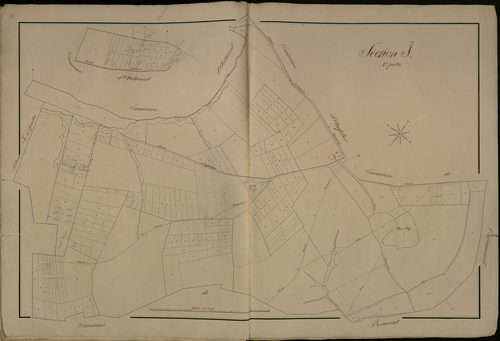 Plan du cadastre napoléonien - Doullens : I2