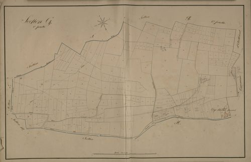 Plan du cadastre napoléonien - Doullens : Voye du Hameau des Près (La), G2