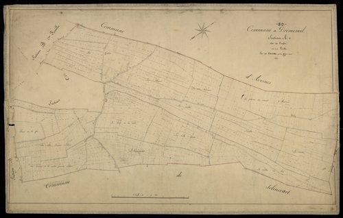 Plan du cadastre napoléonien - Dromesnil : Enfer (L'), A