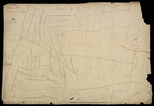 Plan du cadastre napoléonien - Eaucourt-sur-Somme (Eaucourt) : A