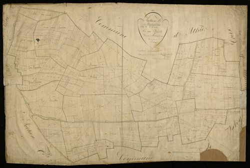 Plan du cadastre napoléonien - Ennemain : Orme (L'), B