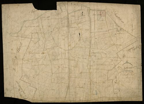 Plan du cadastre napoléonien - Ennemain : Chapelle (La), C1