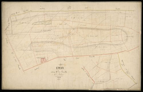 Plan du cadastre napoléonien - Epehy : Malassise, C1