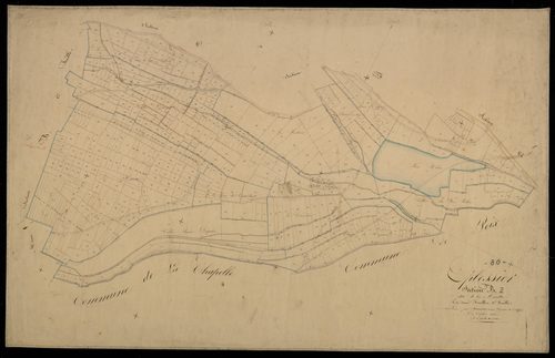 Plan du cadastre napoléonien - Eplessier : Marette (La), B2