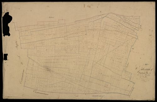 Plan du cadastre napoléonien - Eplessier : Marette (La), B1