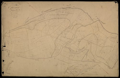 Plan du cadastre napoléonien - Eplessier : Main (La), A