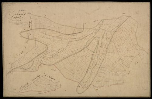 Plan du cadastre napoléonien - Eplessier : Bois de Pesampuits (Le), E