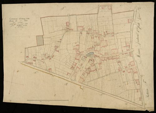 Plan du cadastre napoléonien - Esmery-Hallon : Esmery, G2