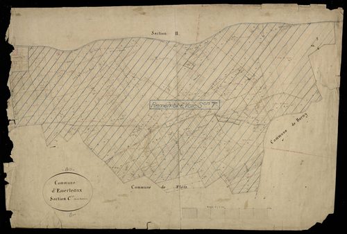 Plan du cadastre napoléonien - Essertaux : Pantaléon (Le), C