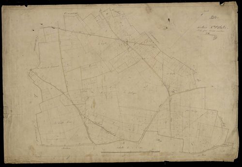 Plan du cadastre napoléonien - Etalon : A
