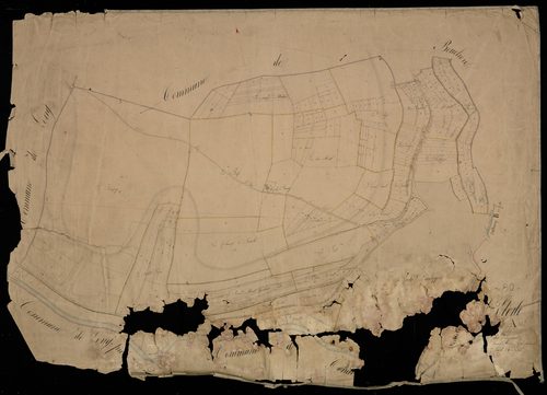 Plan du cadastre napoléonien - Etoile (L') : Ergones (Les), A