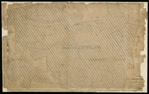 Plan du cadastre napoléonien - Etricourt-Manancourt (Manancourt) : Moulin à Vent (Le), B2