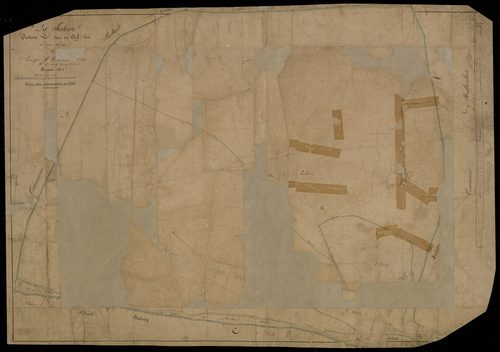 Plan du cadastre napoléonien - Faloise (La) (La Faloise) : Chef-lieu (Le), D2