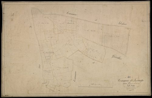 Plan du cadastre napoléonien - Fescamps : Carrière (La), A