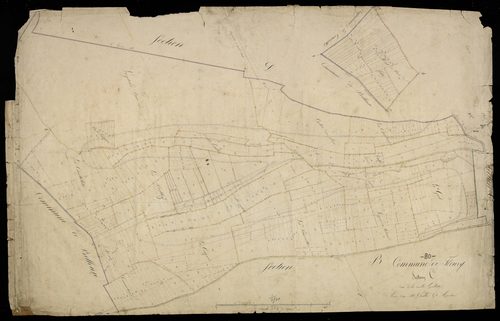 Plan du cadastre napoléonien - Fleury : Vallée Galette (La), C