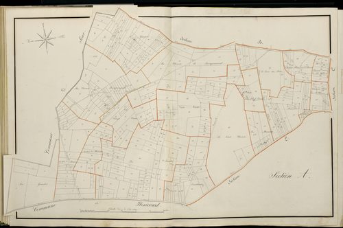 Plan du cadastre napoléonien - Atlas cantonal - Fluy : A