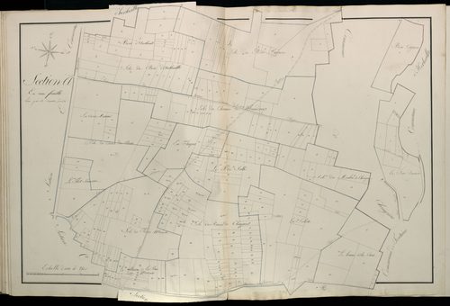 Plan du cadastre napoléonien - Atlas cantonal - Foucaucourt-en-Santerre (Foucaucourt) : A