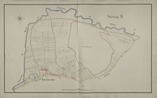 Plan du cadastre napoléonien - Fouencamps (Fouencamp) : B